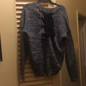 Vero Moda Black and white knit sweater